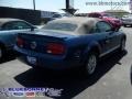 2008 Vista Blue Metallic Ford Mustang V6 Deluxe Convertible  photo #4