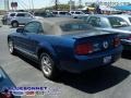 2008 Vista Blue Metallic Ford Mustang V6 Deluxe Convertible  photo #7