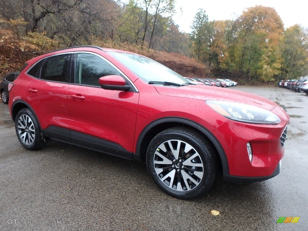 Rapid Red Metallic 2020 Ford Escape SEL 4WD Exterior Photo #135941074