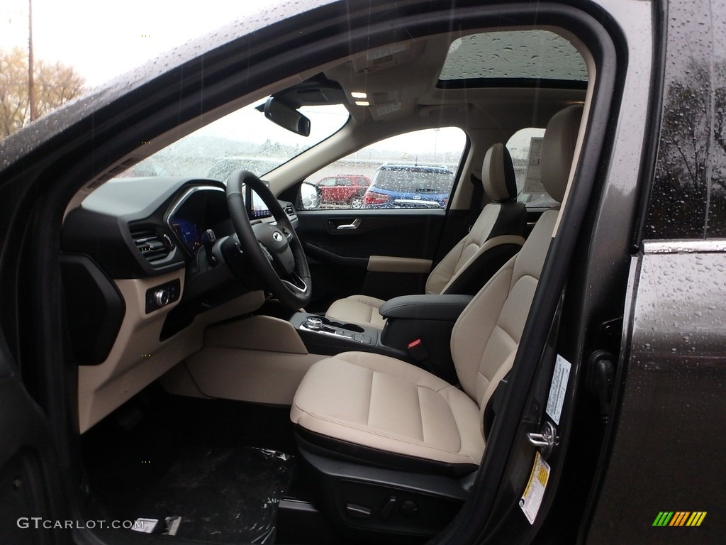 Sandstone Interior 2020 Ford Escape Titanium 4WD Photo #135941287