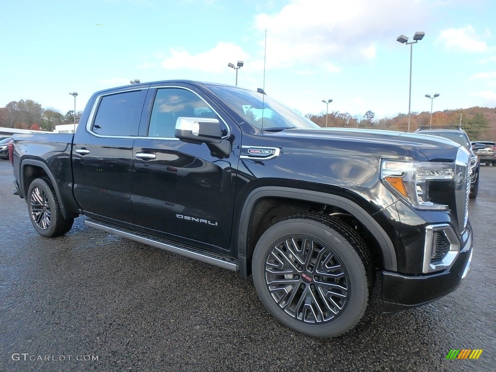 Onyx Black 2020 GMC Sierra 1500 Denali Crew Cab 4WD Exterior Photo #135941365