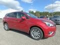 Chili Red Metallic 2020 Buick Envision Essence AWD Exterior