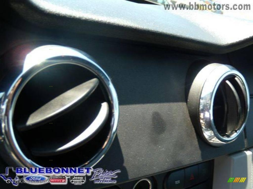 2008 Mustang V6 Deluxe Convertible - Vista Blue Metallic / Light Graphite photo #14