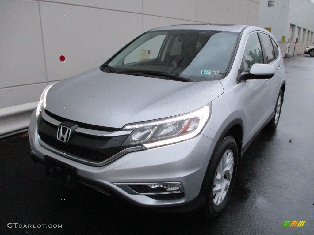 2016 CR-V EX AWD - Alabaster Silver Metallic / Black photo #9