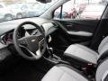 2020 Chevrolet Trax Jet Black/­Light Ash Interior Front Seat Photo