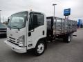Front 3/4 View of 2019 Low Cab Forward 4500 Stake Truck