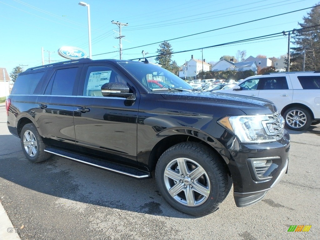 Agate Black 2020 Ford Expedition XLT 4x4 Exterior Photo #135944487