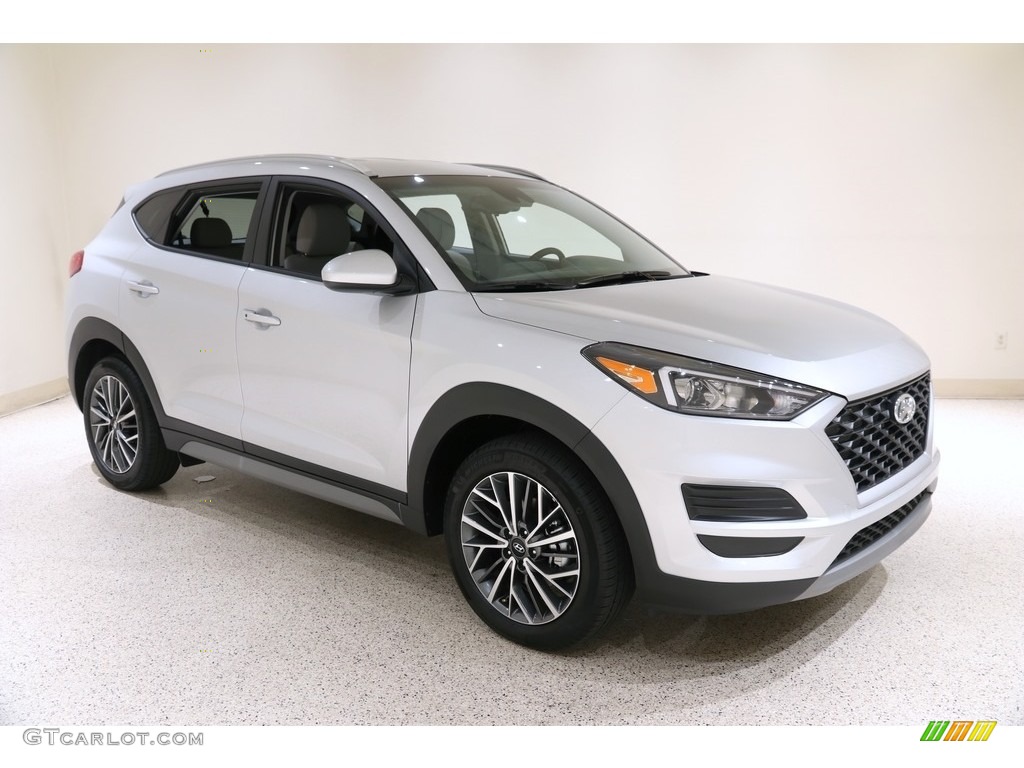 Molten Silver 2019 Hyundai Tucson SEL AWD Exterior Photo #135945060