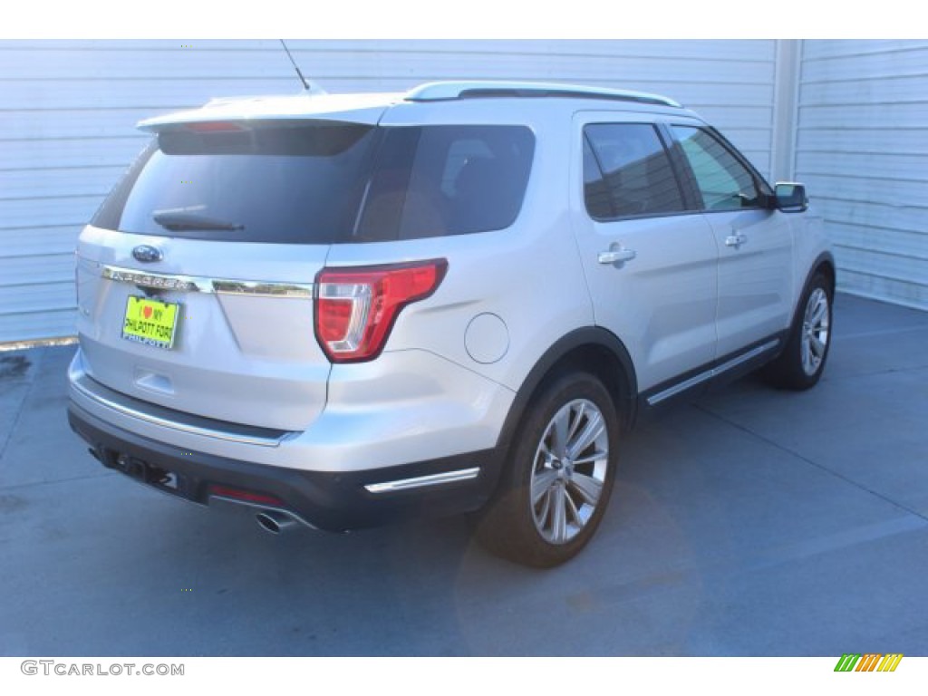 2019 Explorer Limited - Ingot Silver / Medium Black photo #9