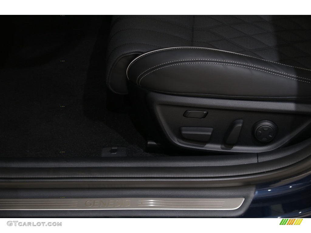 2019 Genesis G70 AWD - Adriatic Blue / Black photo #6