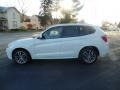 2017 Mineral White Metallic BMW X3 xDrive35i  photo #9