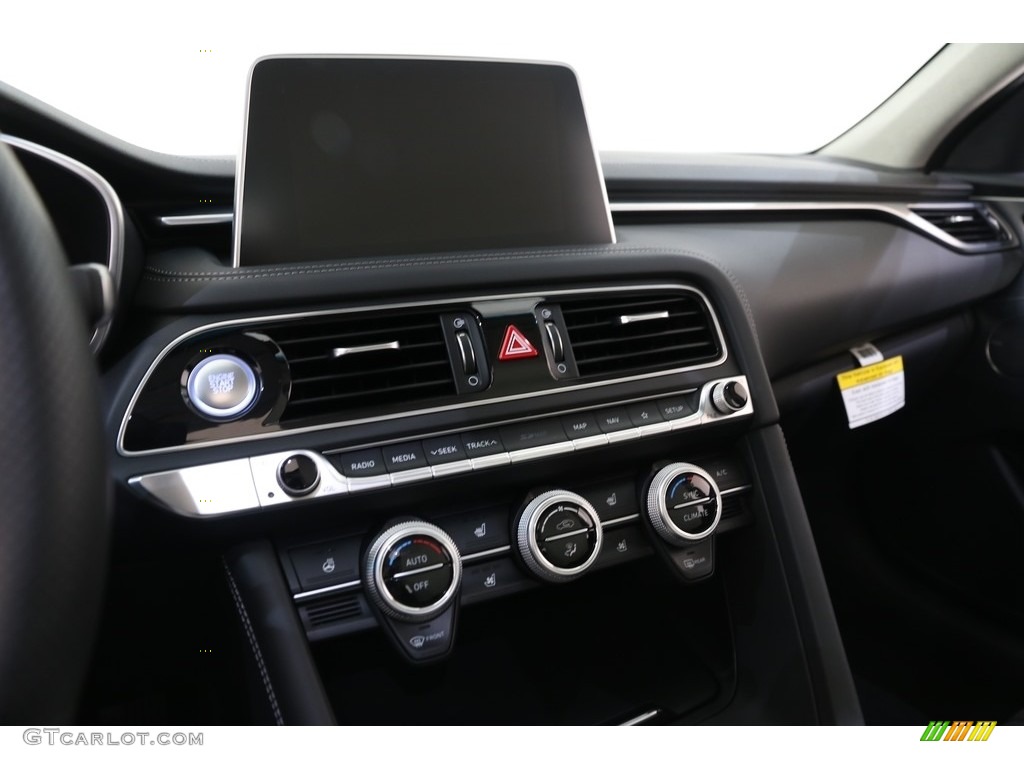 2019 Genesis G70 AWD - Adriatic Blue / Black photo #12