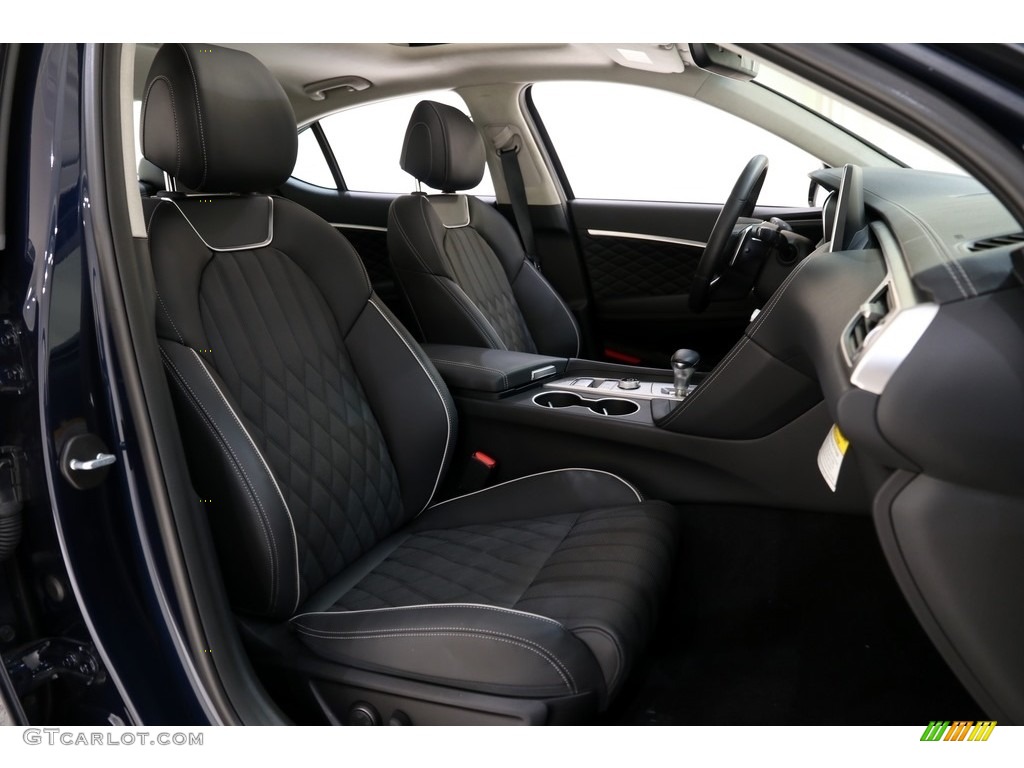 2019 Genesis G70 AWD - Adriatic Blue / Black photo #23