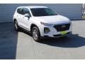 2020 Quartz White Hyundai Santa Fe SE  photo #2