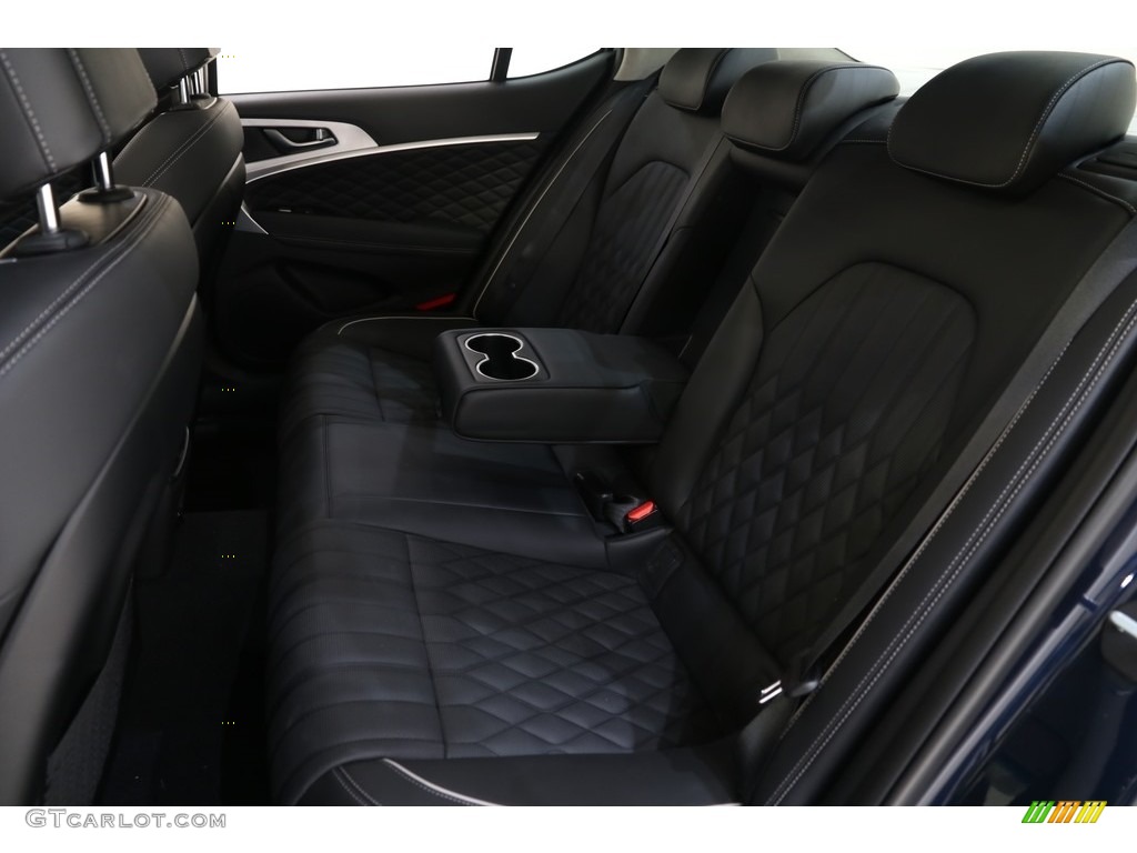 2019 Genesis G70 AWD - Adriatic Blue / Black photo #26