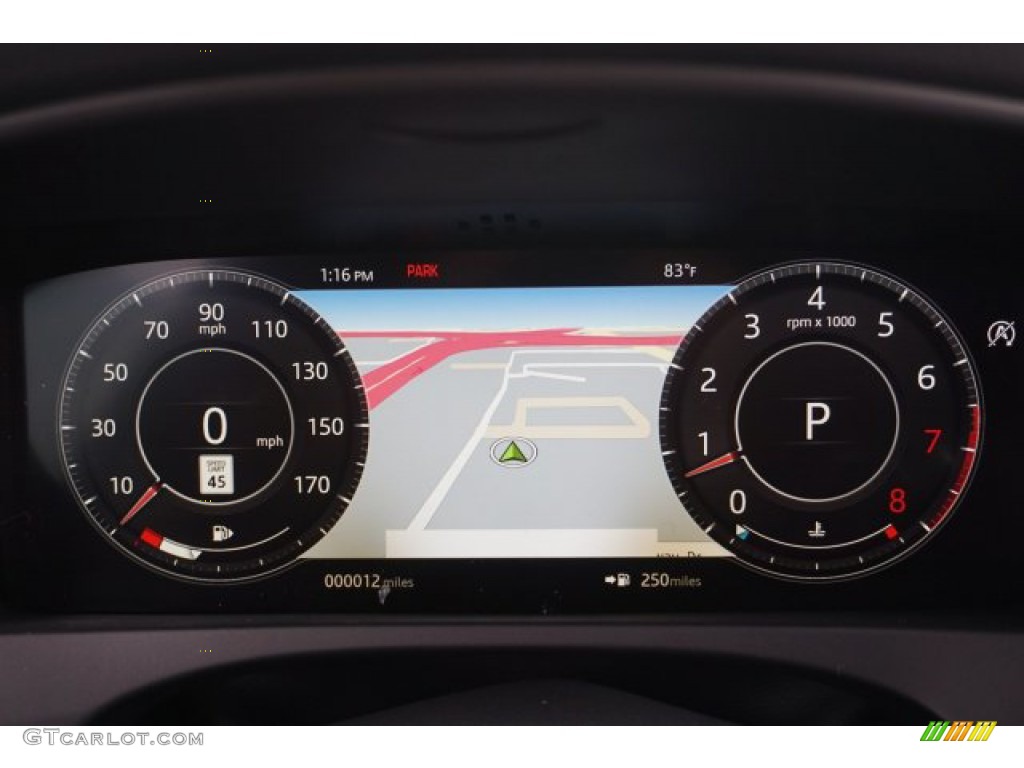 2020 Jaguar F-PACE 25t R-Sport Gauges Photo #135947976
