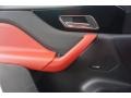 2020 Jaguar F-PACE Ebony/Pimento Interior Door Panel Photo