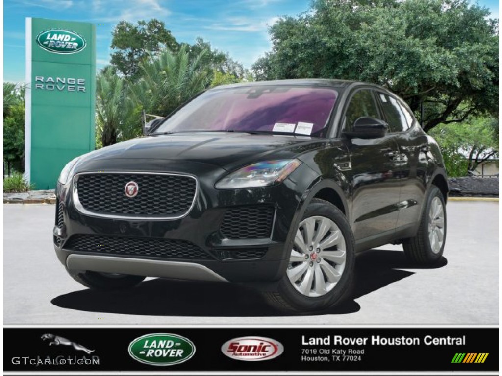 2020 E-PACE SE - Santorini Black Metallic / Ebony photo #1