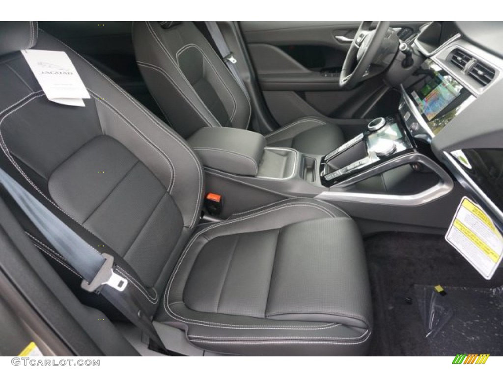 Ebony Interior 2020 Jaguar I-PACE S Photo #135949068