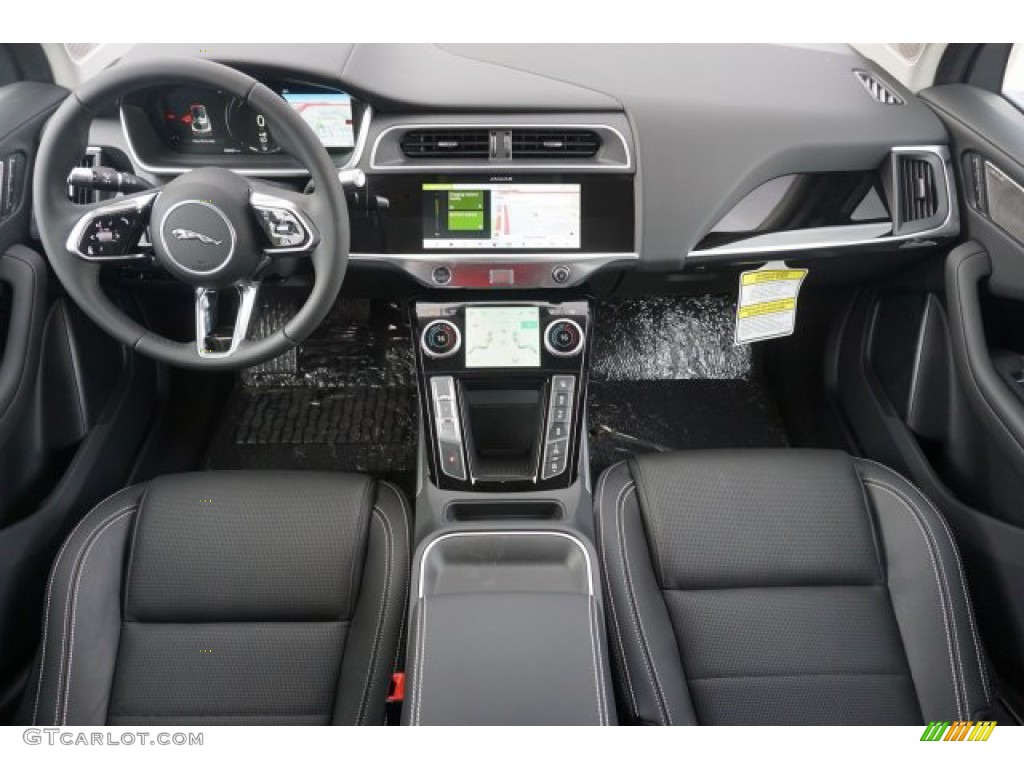 Ebony Interior 2020 Jaguar I-PACE S Photo #135949302
