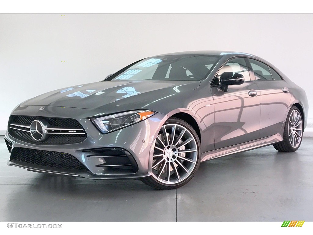 Selenite Grey Metallic 2020 Mercedes-Benz CLS AMG 53 4Matic Coupe Exterior Photo #135949380