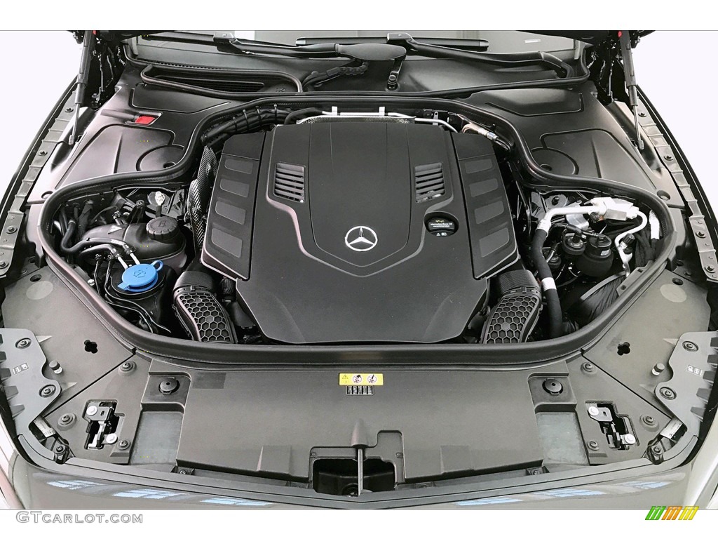 2020 Mercedes-Benz S 560 4Matic Coupe 4.0 Liter DI biturbo DOHC 32-Valve VVT V8 Engine Photo #135950397