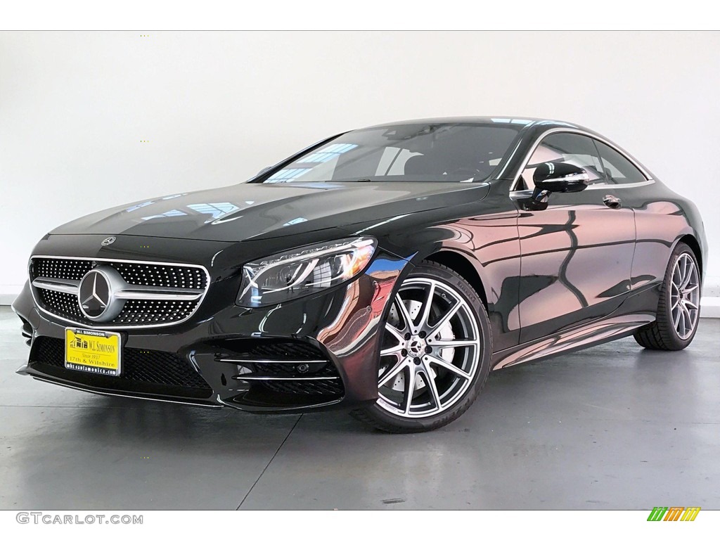 Black 2020 Mercedes-Benz S 560 4Matic Coupe Exterior Photo #135950496