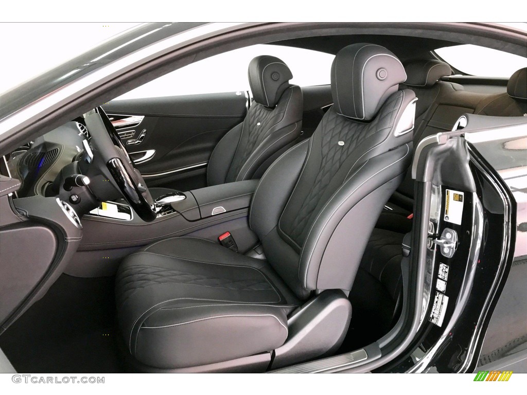 Black Interior 2020 Mercedes-Benz S 560 4Matic Coupe Photo #135950559