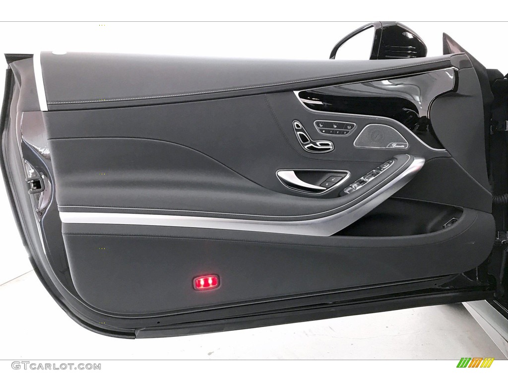 2020 Mercedes-Benz S 560 4Matic Coupe Black Door Panel Photo #135950957