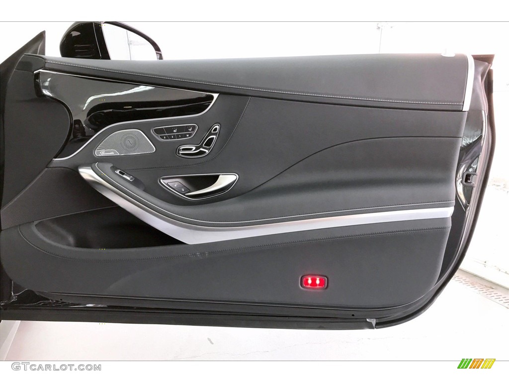 2020 Mercedes-Benz S 560 4Matic Coupe Black Door Panel Photo #135951099