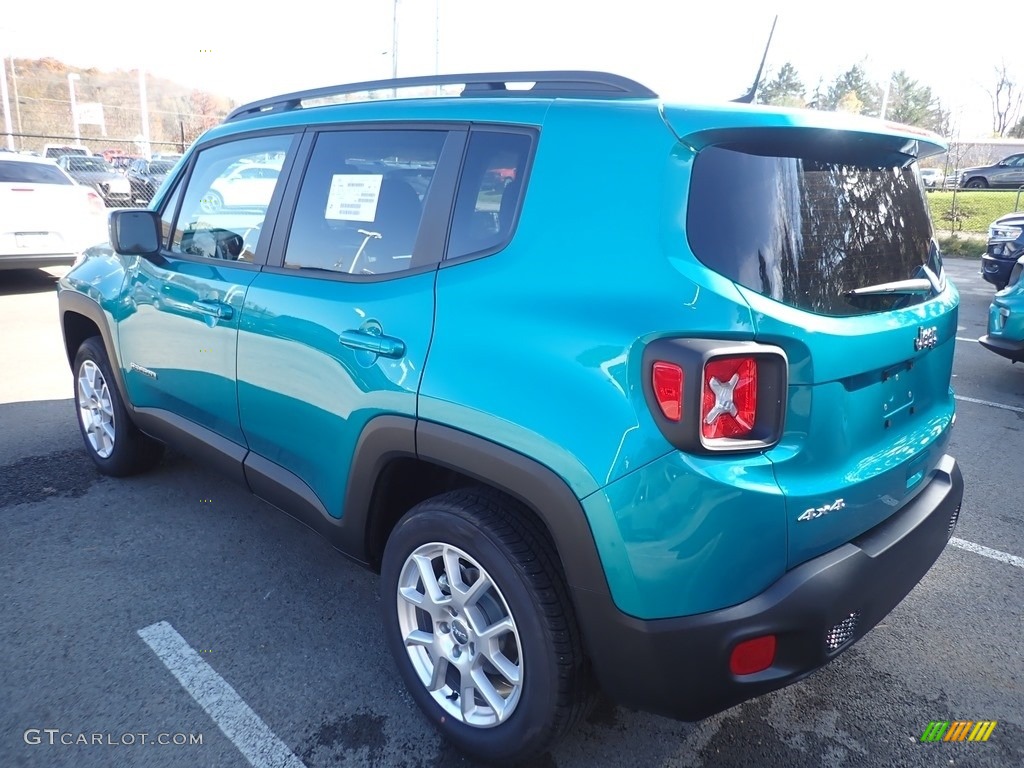 2020 Renegade Latitude 4x4 - Bikini Metallic / Black photo #3