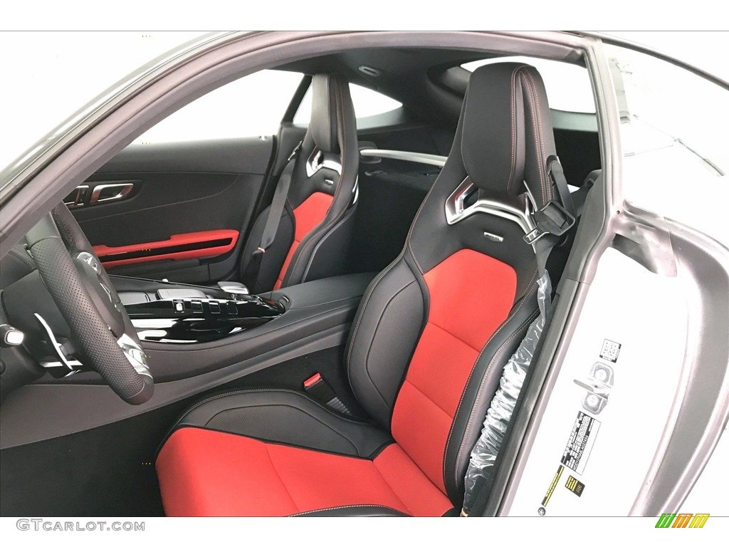 2020 AMG GT Coupe - designo Iridium Silver Magno (Matte) / Red Pepper/Black photo #13