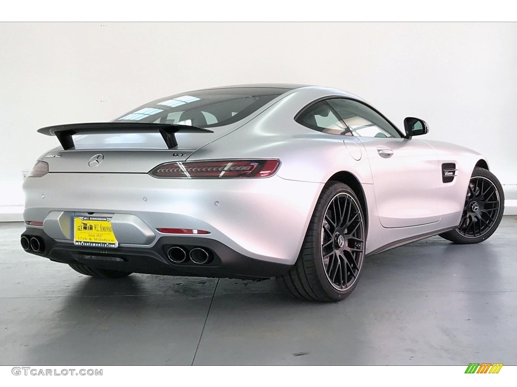 2020 AMG GT Coupe - designo Iridium Silver Magno (Matte) / Red Pepper/Black photo #14