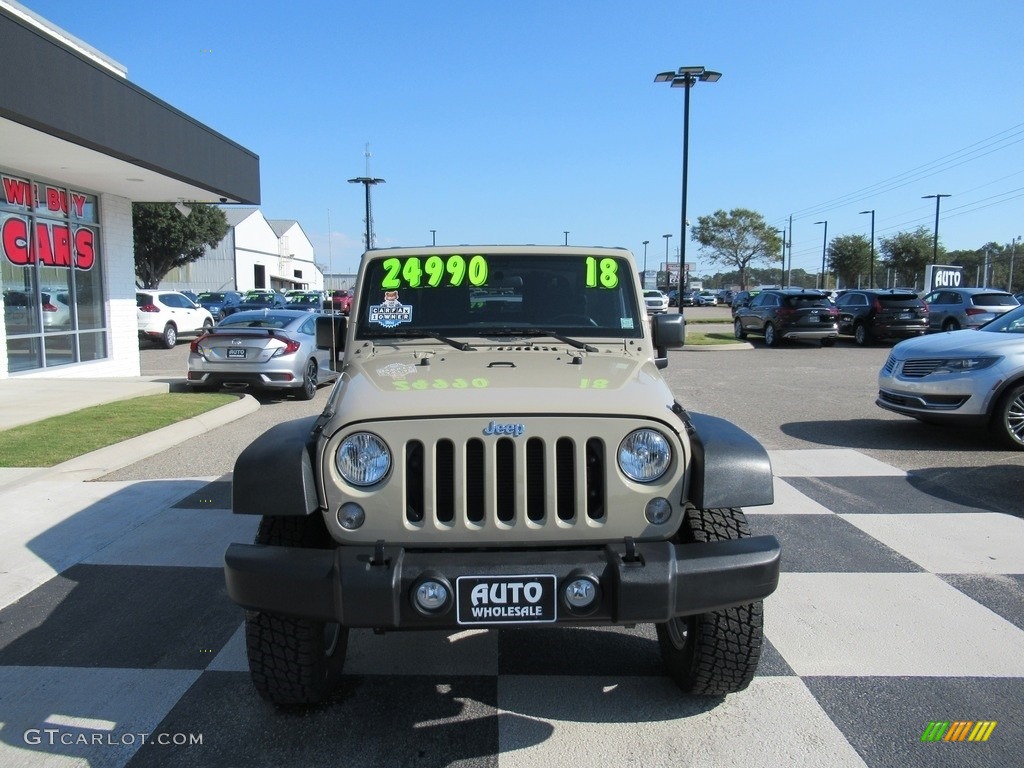 2018 Wrangler Sport 4x4 - Gobi / Black photo #2