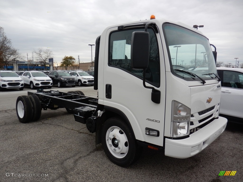 Arctic White 2019 Chevrolet Low Cab Forward 4500 Chassis Exterior Photo #135952482