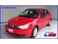 Vermillion Red - Focus SE Sedan Photo No. 1