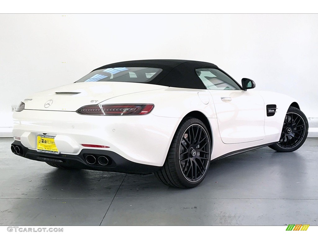 2020 AMG GT C Coupe - designo Diamond White Metallic / Black photo #14