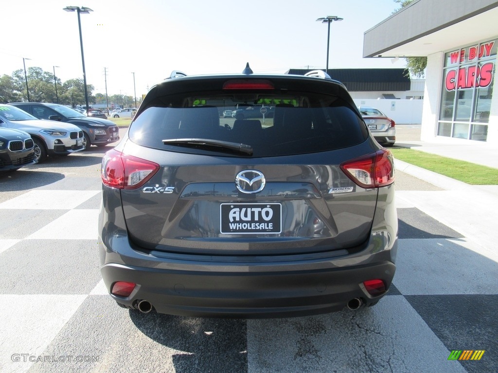 2016 CX-5 Grand Touring - Meteor Gray Mica / Black photo #4