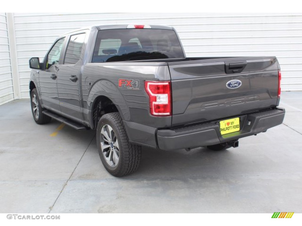 2019 F150 STX SuperCrew 4x4 - Magnetic / Black photo #6