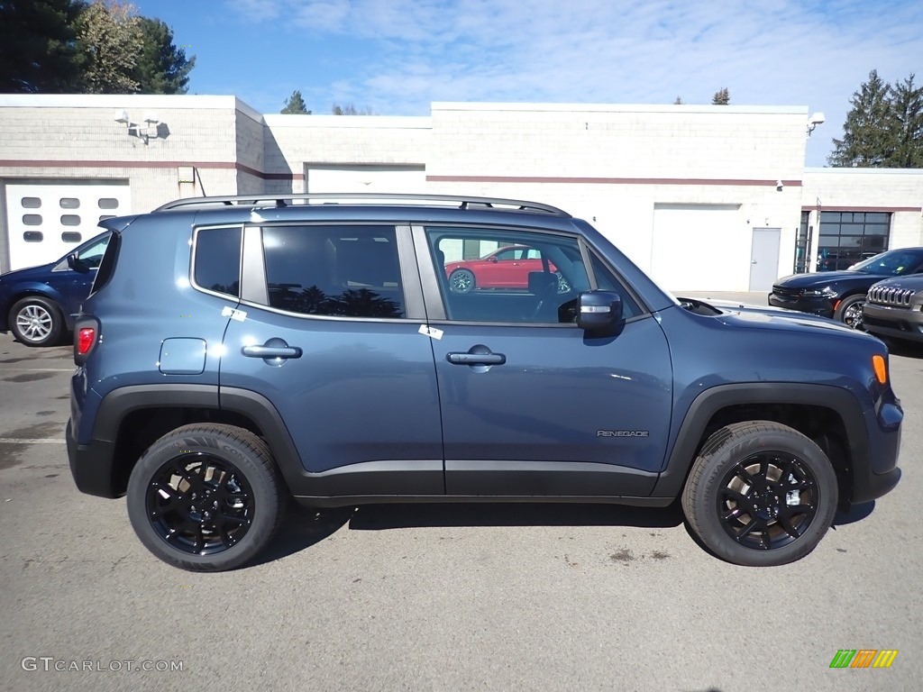 2020 Renegade Latitude 4x4 - Slate Blue Pearl / Black photo #6