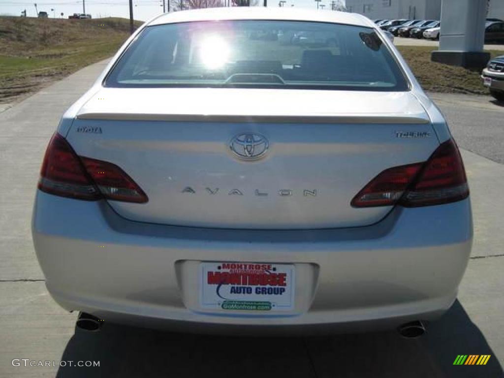 2008 Avalon Touring - Classic Silver Metallic / Dark Charcoal photo #6