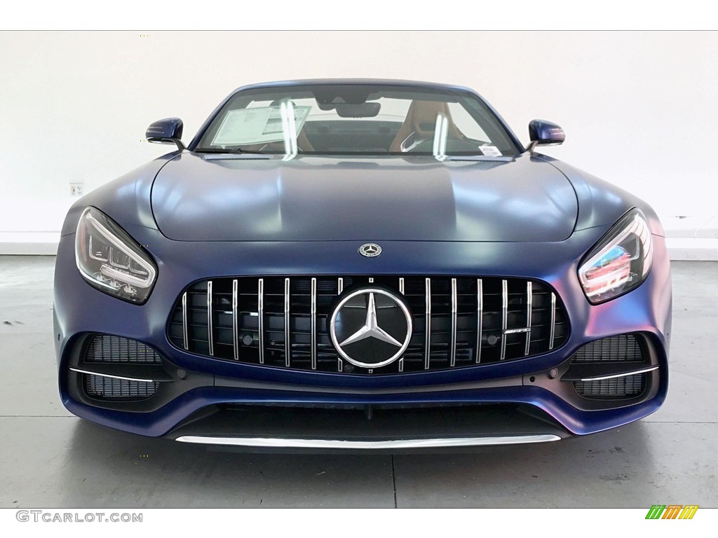 designo Brilliant Blue Magno (Matte) 2020 Mercedes-Benz AMG GT C Coupe Exterior Photo #135954261