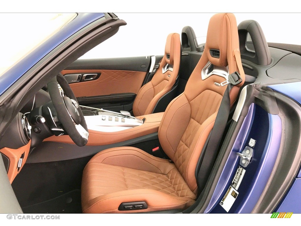 Saddle Brown Interior 2020 Mercedes-Benz AMG GT C Coupe Photo #135954600