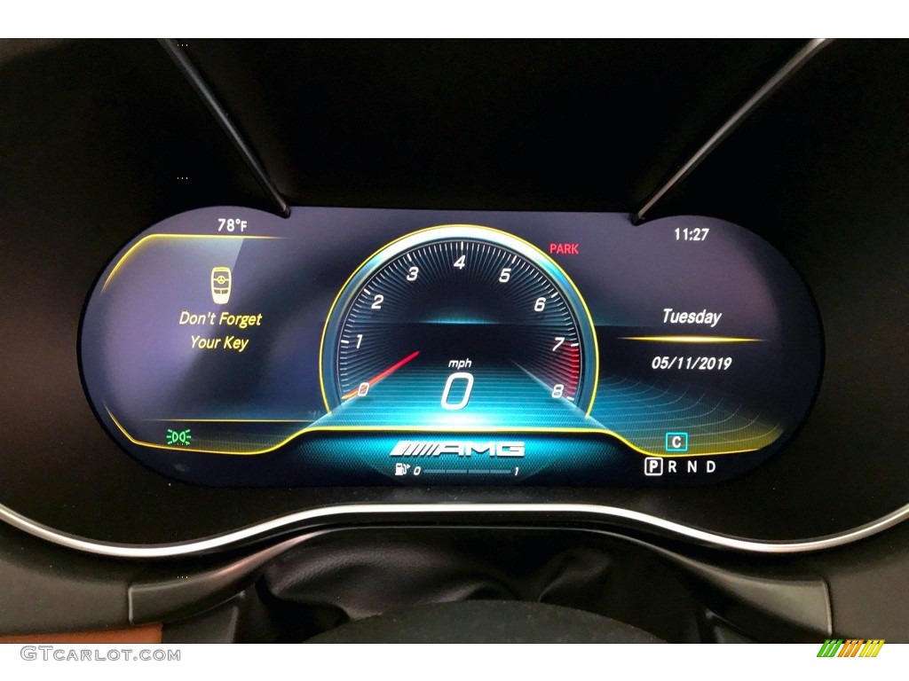 2020 Mercedes-Benz AMG GT C Coupe Gauges Photo #135954750