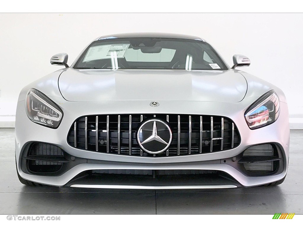 2020 AMG GT Coupe - designo Iridium Silver Magno (Matte) / Red Pepper/Black photo #2