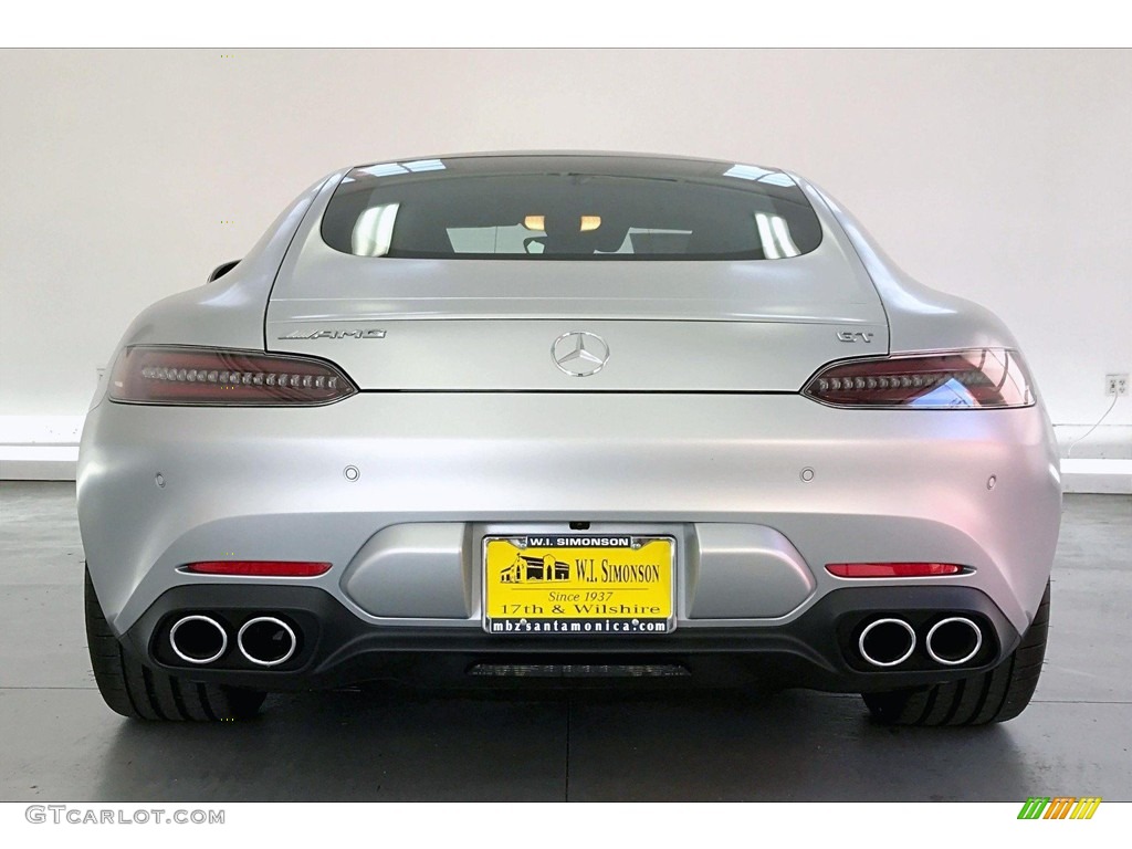 2020 AMG GT Coupe - designo Iridium Silver Magno (Matte) / Red Pepper/Black photo #3