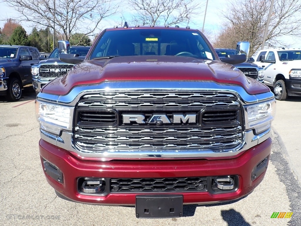 2019 Delmonico Red Pearl Ram 3500 Limited Crew Cab 4x4 135943313 Photo