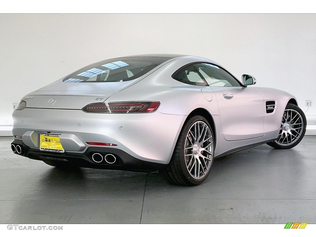 2020 AMG GT Coupe - designo Iridium Silver Magno (Matte) / Red Pepper/Black photo #14