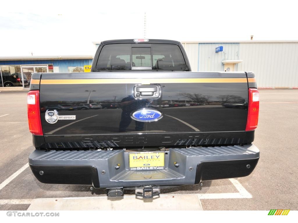2008 F250 Super Duty Harley Davidson Crew Cab 4x4 - Black/Vintage Copper Two-Tone / Black/Dusted Copper photo #4