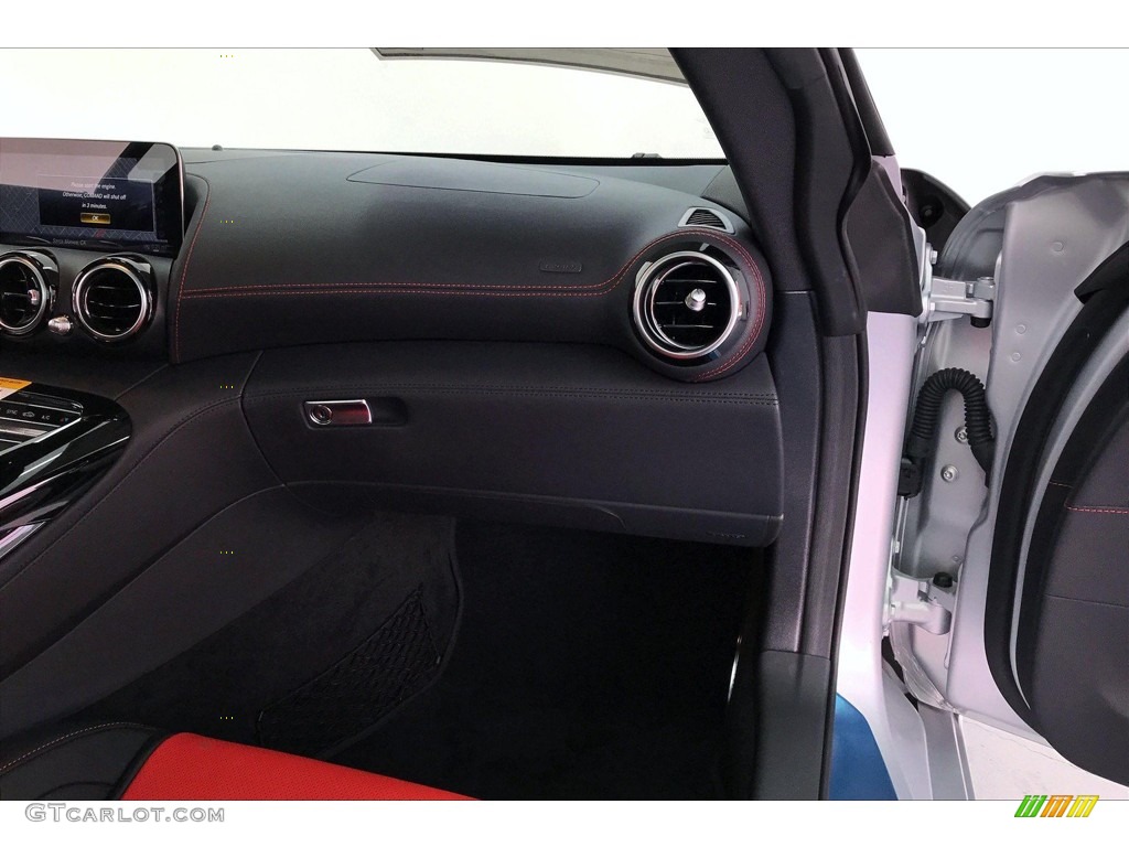 2020 AMG GT Coupe - designo Iridium Silver Magno (Matte) / Red Pepper/Black photo #26